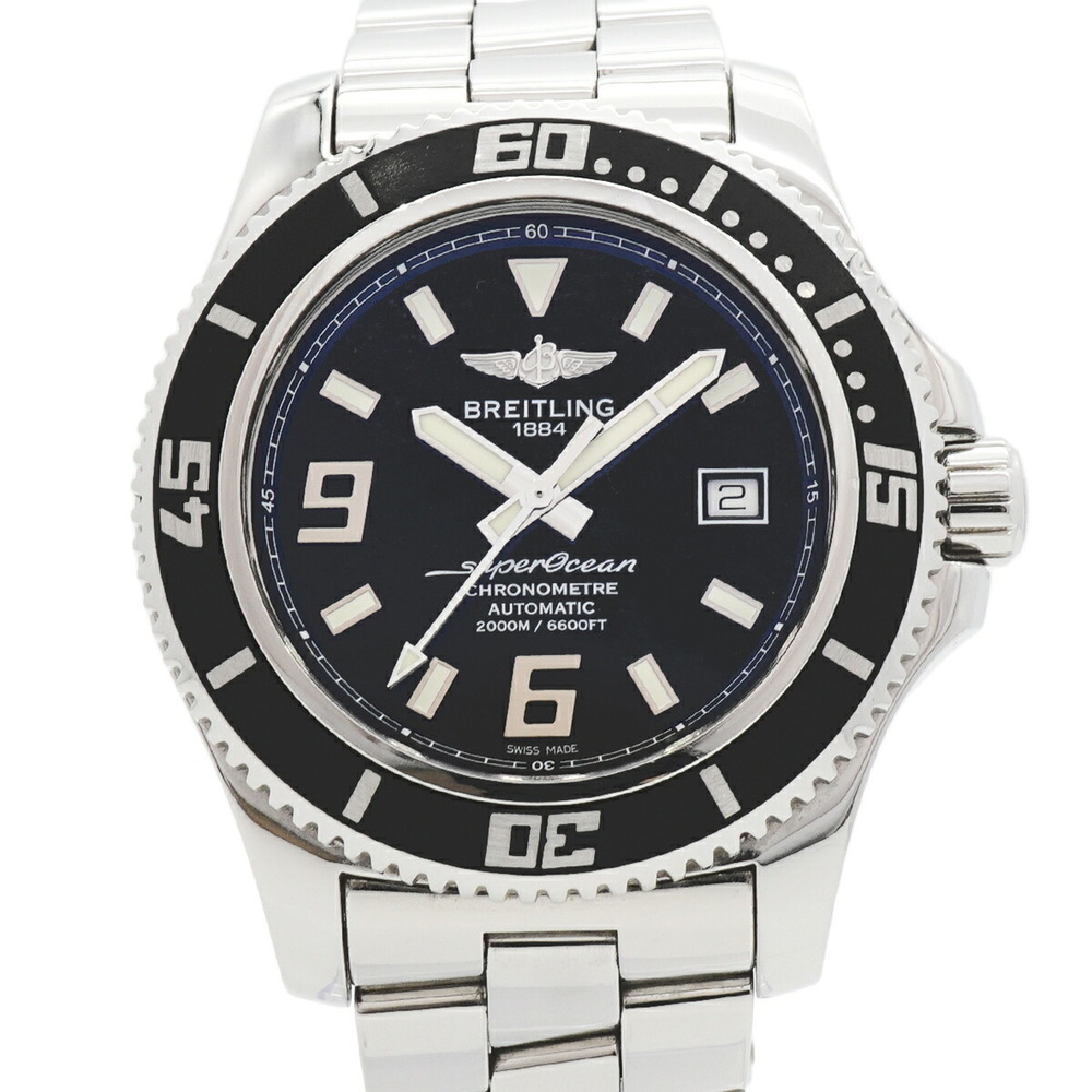 Breitling Superocean 44 A17391 Black Dial Men's Watch